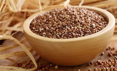 ejemplo de menú de dieta de trigo sarraceno