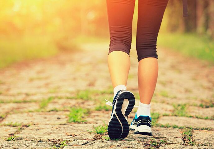 Caminar para perder peso del abdomen y los lados